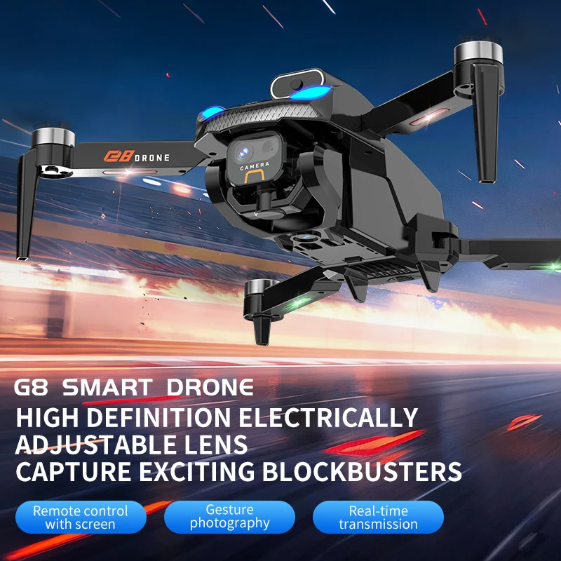 Original G8 GPS Foldable Drone - Fpv Brushless Rc Drone 4K 评论和价格