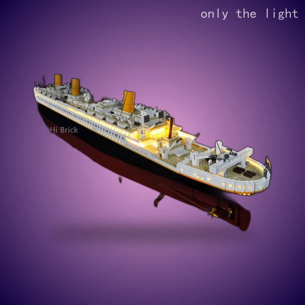 LED lighting kit for Titanic s - Building Blocks 评论和价格